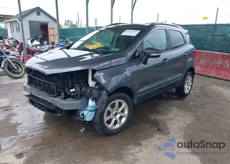 2019 Ford Ecosport Se from USA, damaged, VIN MAJ6S3GL4KC301223